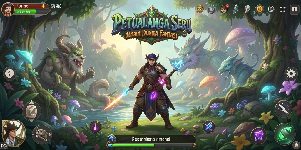 Screenshot utama FO8 menampilkan gameplay menakjubkan dalam petualangan yang penuh aksi.