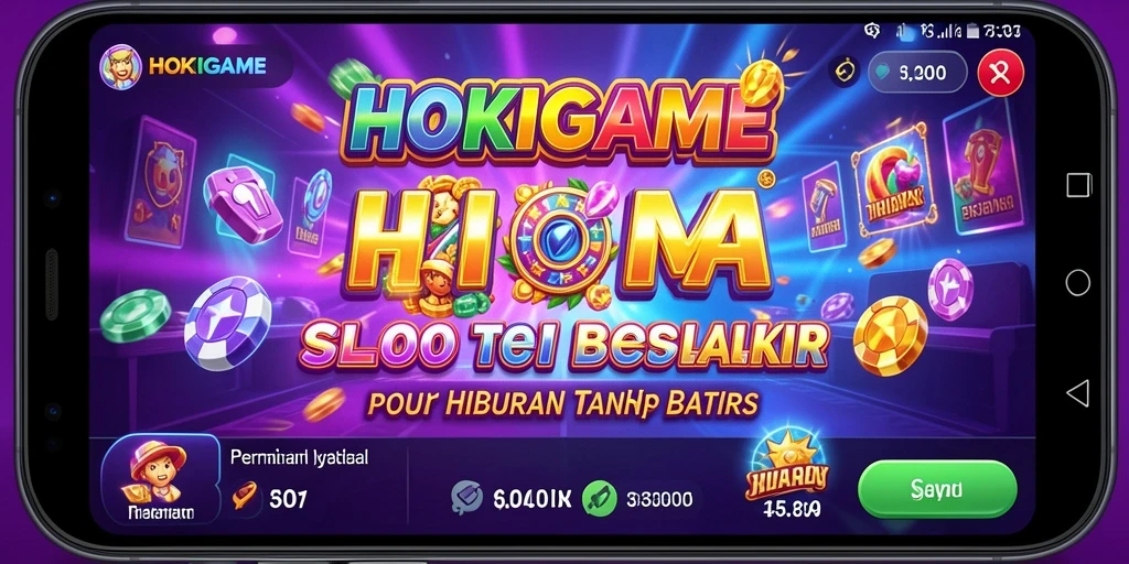 Tampilan gameplay HOKIGAME yang memukau dan menantang.