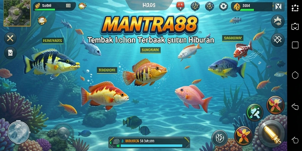 Tangkapan ikan besar di MANTRA88 dengan grafis mengesankan.