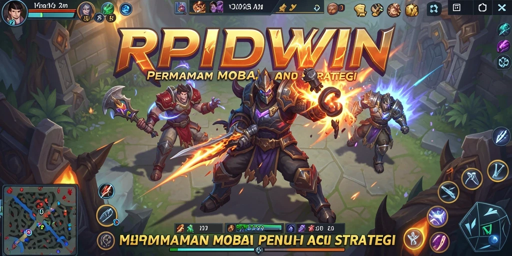 Tampilan gameplay RPIDWIN yang seru dan strategis.