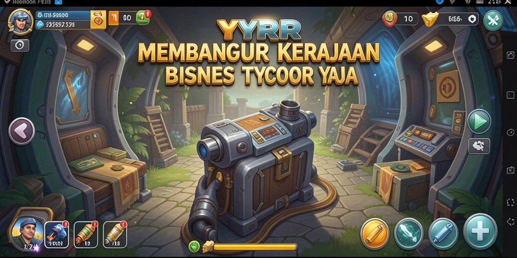 Tampilan menarik dari gameplay Tycoon di YYRR.